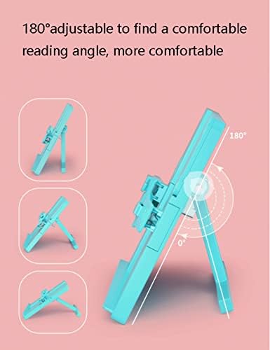 Adjustable Angle Hands-Free Plastic Book Stand