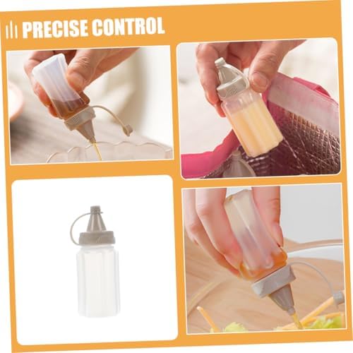 Gatuida 12-Piece Condiment Squeeze Bottles