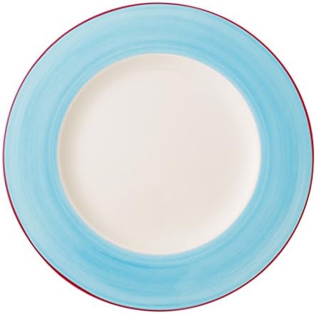 Villeroy Boch Lina Aqua Dinner Plate Adorned with Intricate Details