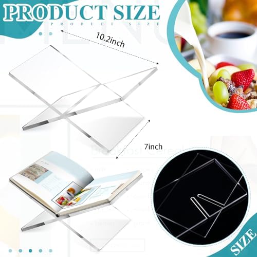 Geetery Acrylic Clear Book Holder