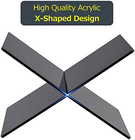 Irfora X-Shaped Acrylic Book Display
