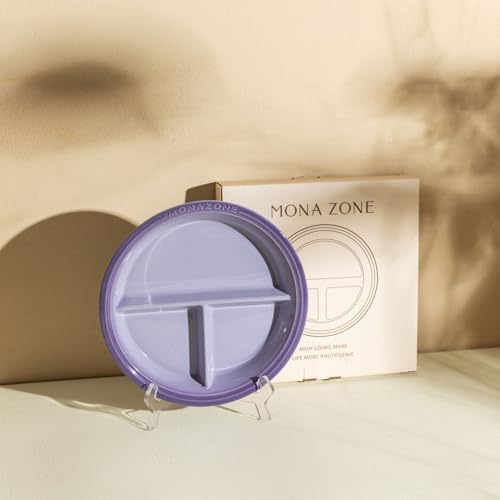 Portion Control Plate with 3 Compartments for Weight Loss