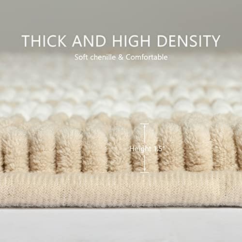 Tindbea FluffySoft Bath Mat Set