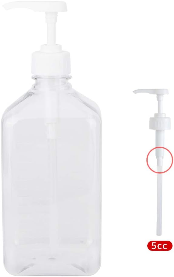 CHICIRIS 1600ml Spiral Pump Bottle