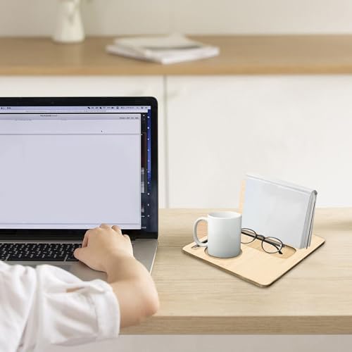 Triangle Book Holder with Cup Pen Holder - Unique Book Storage Solution