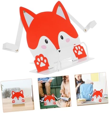 VILLCASE Fox-Shaped Book Holder for Kids