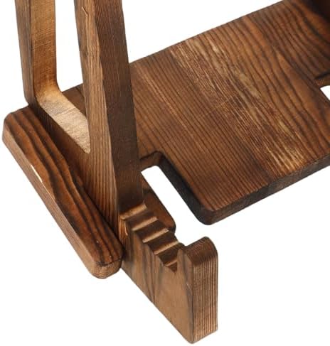 Magiclulu Retro Wood sAdjustable Retro Wooden Book Stand cookbook Holder Lap desk Organizer