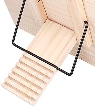 Adjustable Wood Book Stand for Tablets Cookbooks and More