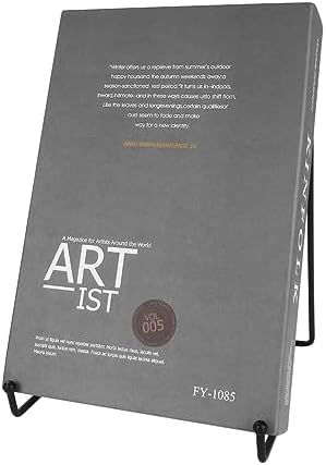 FONHERILI Kitchen Classic - atlantis Black XL Large Cook Book Stand