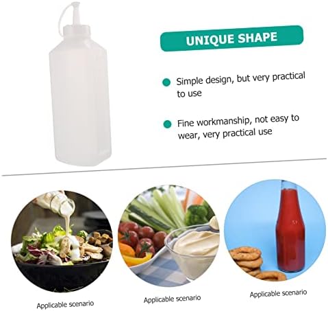 Mini Ketchup Bottles with Scale for Home Use 1