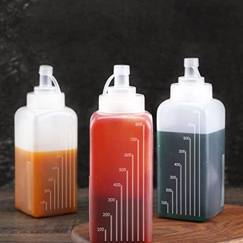 Hemoton 2-Pack Squeeze Sauce Bottles Kit of 2