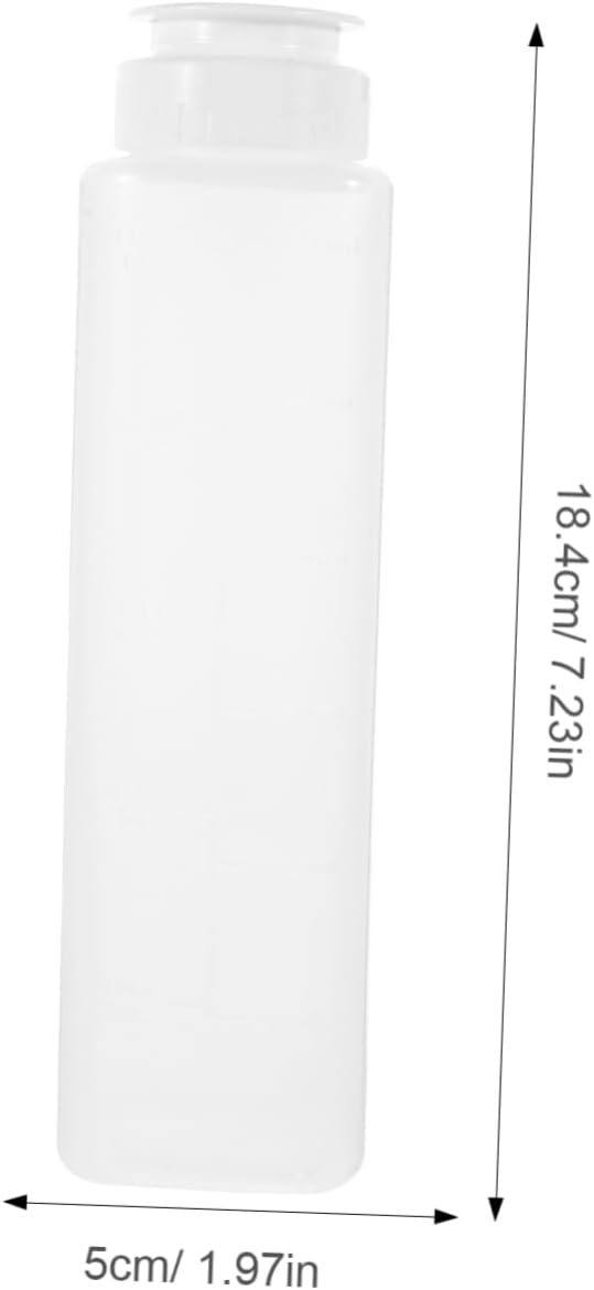 Cabilock Reusable Squeeze Bottle 300ML Leak-Proof Oil Dispenser