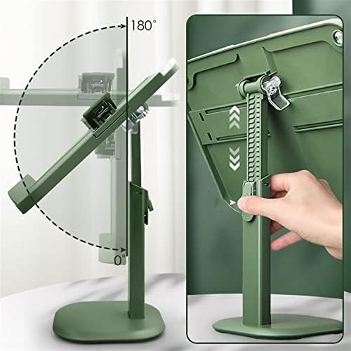 ZTHYSHXA Premium Adjustable Microfiber Book Stand Sturdy Ergonomic Design for Kitchen Reading
