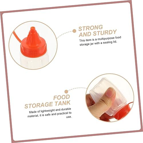 Condiment Squeeze Set Compact Durable for Any Kitchen Need