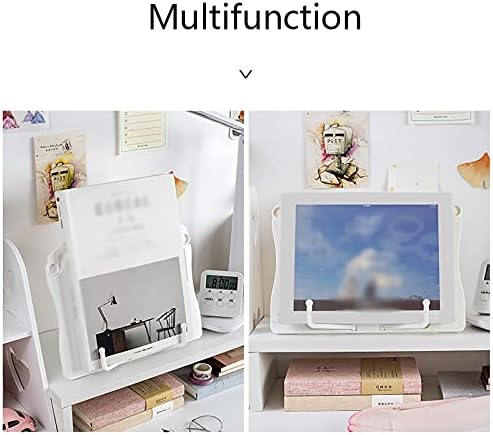 Sturdy Pink Book Stand for Desktops