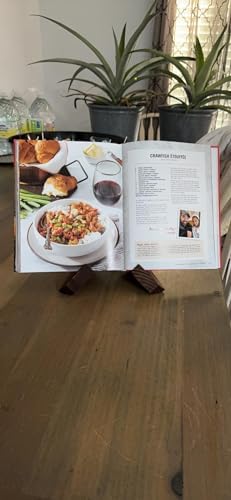 Cookbook Stand for Kitchen Rustic Design for Women