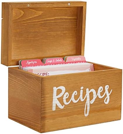 Juvale The Art of Keeping Recipes Perfectly Organized
