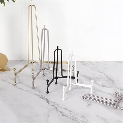ZDOYUN Metal Cookbook Stand Small Gold