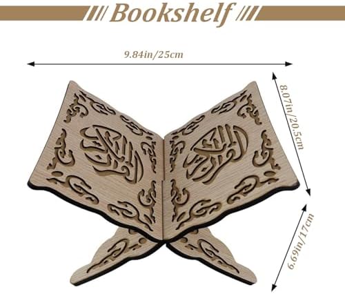 Reliable Quran Holder for Comfortable Reading Posture with Elegant Design