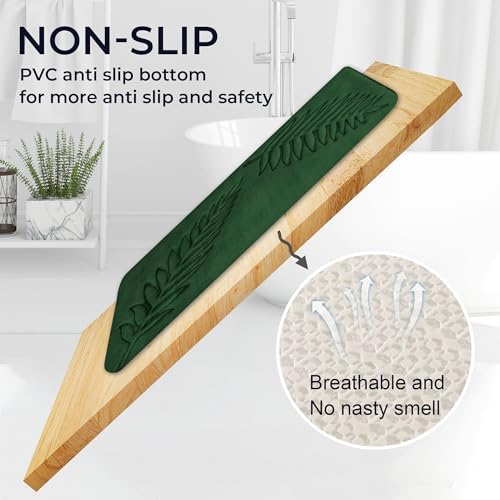 Voofly Memory Foam Bath Mat 32 X 20 Green