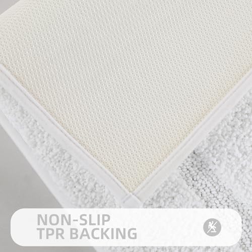 ZOESIOER 2-Piece Bathroom Rug Set