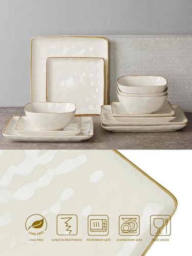 Stylish 24-Piece Dinnerware Set for Entertaining