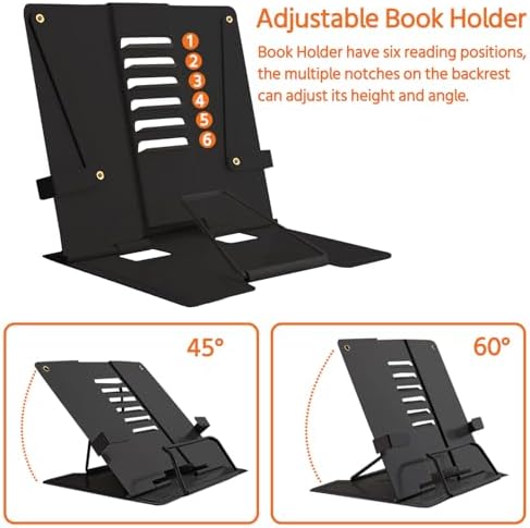 MEWPON Hands-Free Reading Stand Perfect for Kitchen Office Use