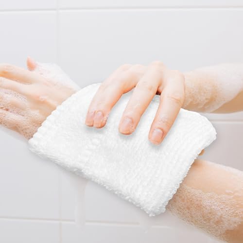 Zero Twist Wash Cloth Set 12x12 Inch - 100 Cotton - Pack of 24 - White