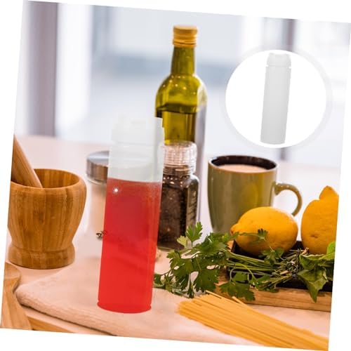 6pcs Double Hole Condiment Squeeze Bottles for Ketchup Mustard 1