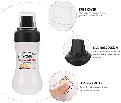 Hemoton 1pc Squeeze Condiment Bottle for Kitchen Use