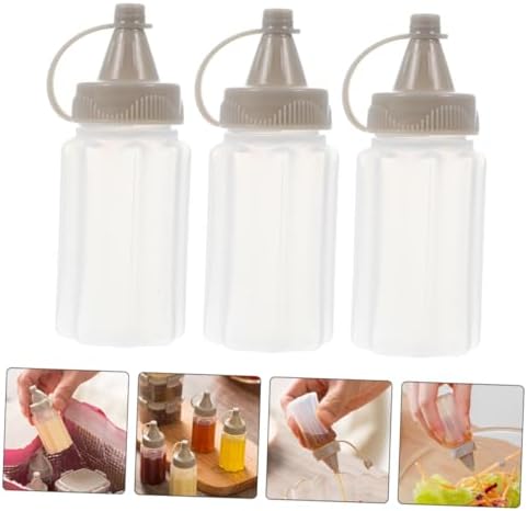 Mini Squeeze Bottles portable leakproof condiment dispensers