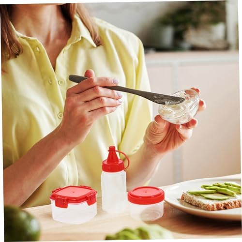 KICHOUSE Mini Sauce Dispenser Set
