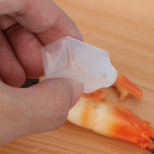 Mini Seasoning Bottles Set - 100pcs 65ml BentoCondimentSqueezeBottles