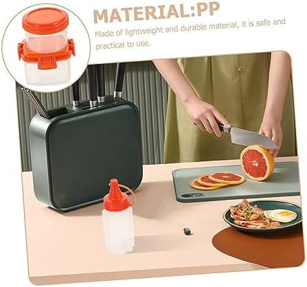 Ciieeo Sauce Bottle Set for Condiment Storage
