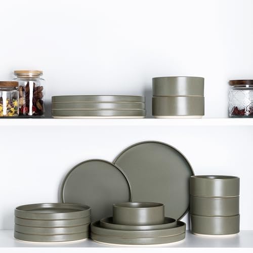 Terra Handmade Ceramic Dinnerware Set for 4