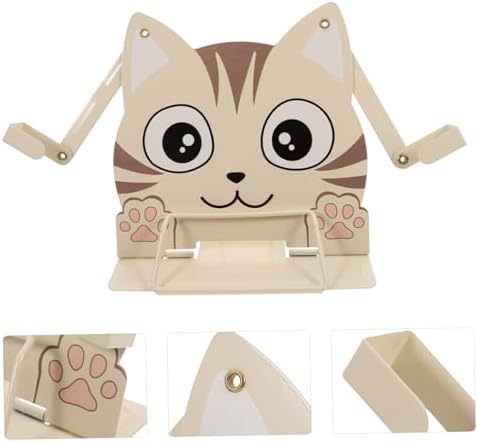 Fun Multi-Functional Kids Bookstand with Cartoon Animal Design