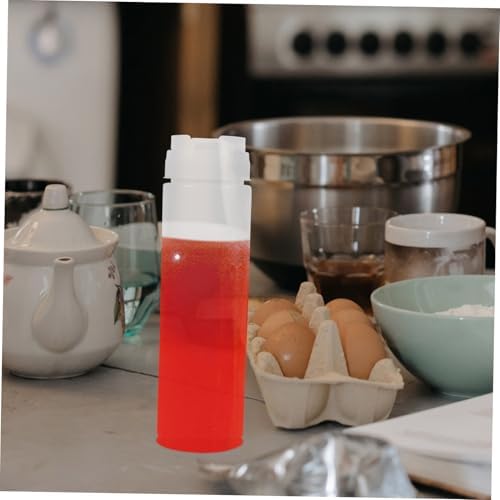 6pcs Double Hole Condiment Squeeze Bottles for Ketchup Mustard 1