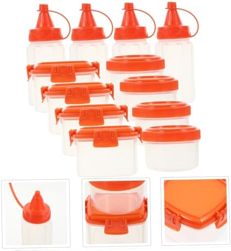 Ciieeo Sauce Bottle Set for Condiment Storage