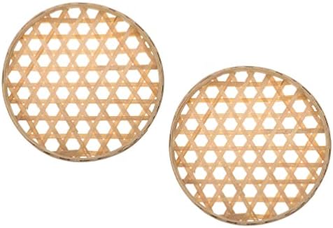 Bamboo Sieve Basket Set 2-Pack