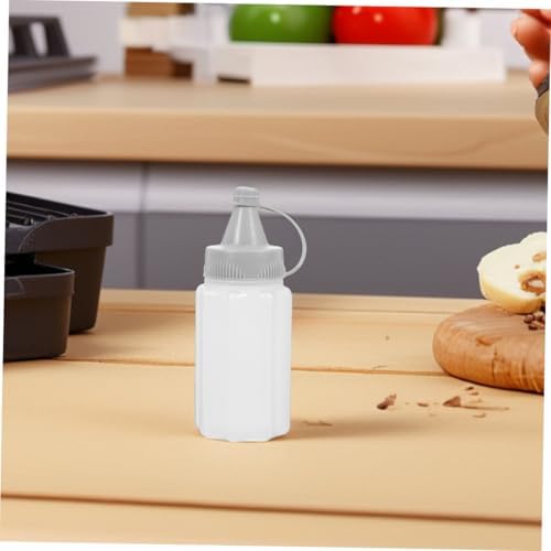 8PCS Reusable Plastic Squeeze Bottles 30ml