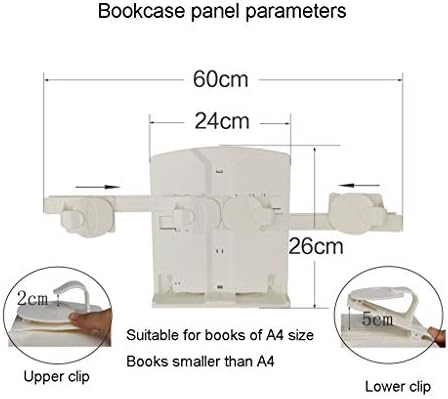 Flexible Desktop Bedside Book Stand for Reading