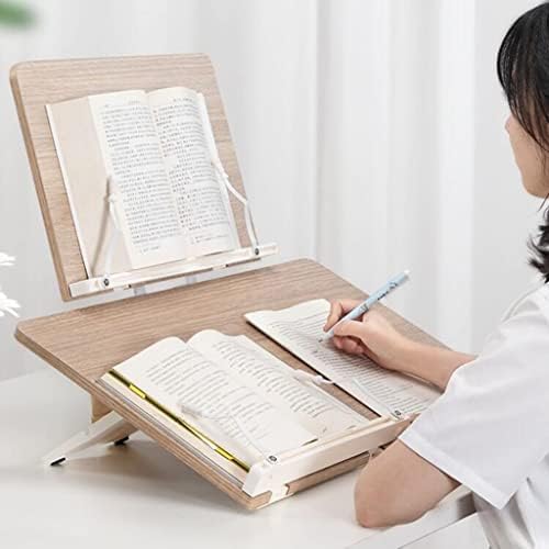 UHRLGHS Adjustable Double-Layer Book Stand for Reading Textbook Laptop and Music