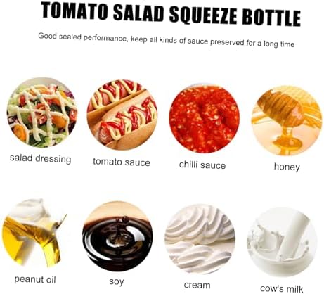 FELTECHELECTR Squeeze Bottle Set 6 Pcs