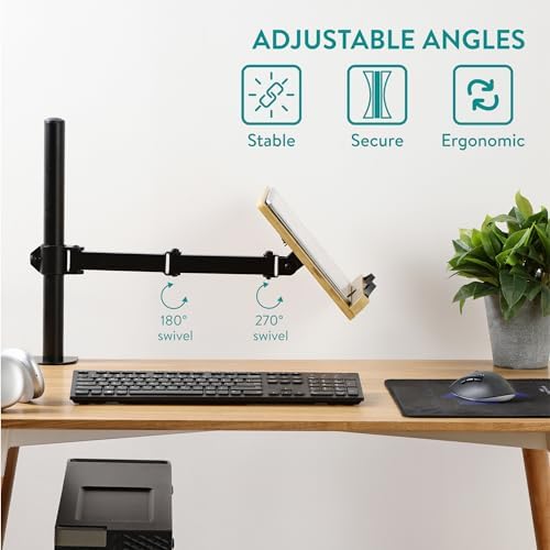 Enhance Workspace Efficiency Books Holder for Bamboo More