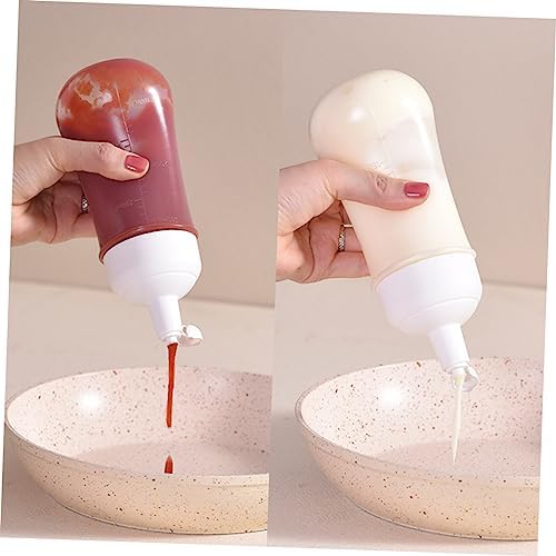 FELTECHELECTR 6pcs Ketchup Squeeze Bottles Set