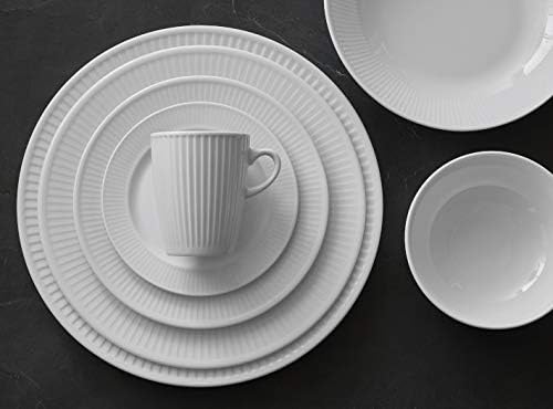 Elegant White porcelain Dinner Plate