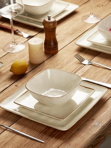 Stylish 24-Piece Dinnerware Set for Entertaining