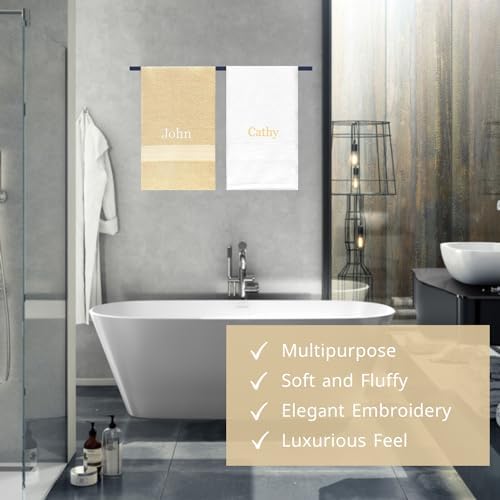 Shape28 Custom Embroidered Bath Towels