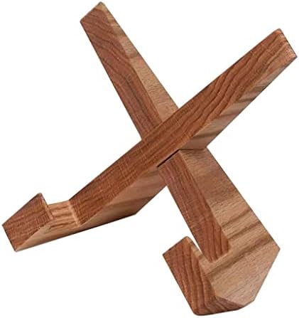 Sturdy Wood Cookbook Stand with Tablet Record Holder