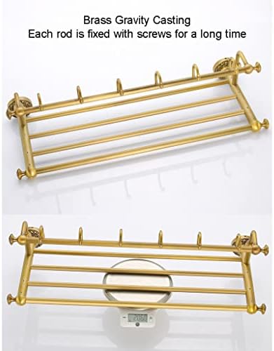 Antique Copper Bath Towel Rack